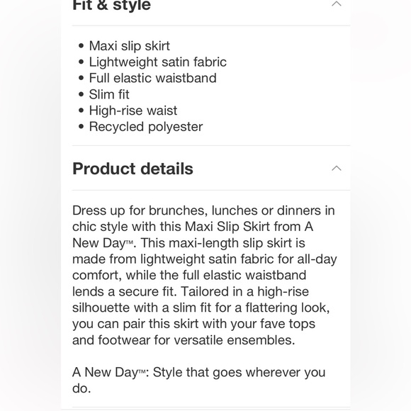 Women's Maxi Slip Skirt - A New Day™
Brown Leopard Print new - Picture 7 of 8